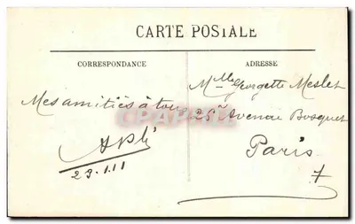 Compiègne — Plac Hôtel-de-Ville — LL n°94 — Rewers