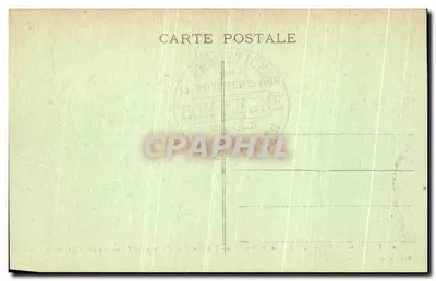 Las Compiègne — Wagon Armistycy — Stół, na którym został podpisany Armistycy 11 listopada 1918 — Wyd. Bourson, Cliché Bonnereau — Rewers
