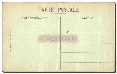 Compiègne - Widok na Ratusz — Decelle — Rewers