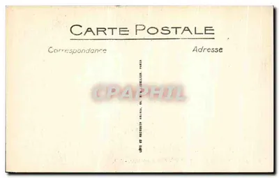 Zamek w Chantilly — Strona północno-zachodnia — ND. — Wydawca: C. de Chantilly, 44, rue de Chantilly, Paryż — Rewers
