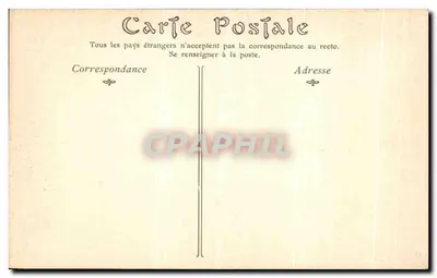 Castelo de Chantilly — O Emblema do Amor — Editor J. BOUR — Verso