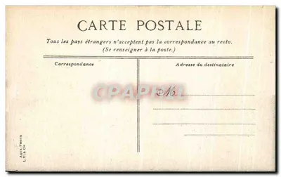 Chantilly — O Parque e o Castelo — D. Dambly, Imp. Chantilly, n°3 — Verso