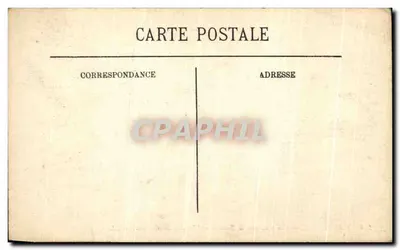 Compiègne — Widok zacieniony przez kryształ i schody zamku — LL. n° 154 — Rewers