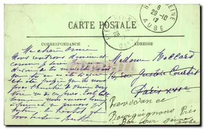 Compiègne — Zamek — Façada — Strona Parku — LL — Rewers