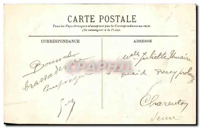 Compiègne — Pałac — La Pelouse — LL. — nr 73 — Rewers