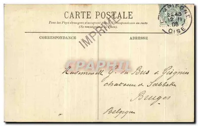 Compiègne — Pałac Miejski — LL. n°3 — Rewers