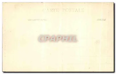 Compiegne - Park - Chloé — figura bogini Chloé, wydanie E.D. n°100 — Rewers