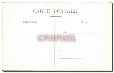 Zamek COMPIÈGNE — Pokój Marie-Antoinette — Decelle — Rewers