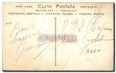Compiègne — Urząd Miasta — ND Phot. — Rewers