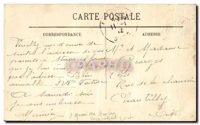 Compiègne — Torre Joaninha de Arco — LL. — n°68 — Verso