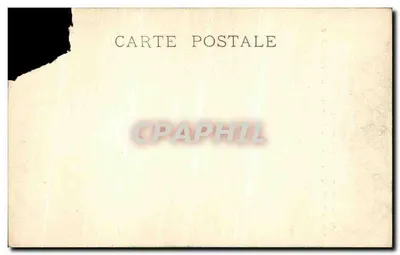 Tarjeta postal antigua Museo Conde de Chantilly Retrato del Duque Francois Corneille de Lyon — Reverso