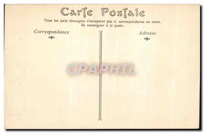 Parque do Castelo de CHANTILLY — As Três Avenidas — editor não identificado, n° 33 — Verso