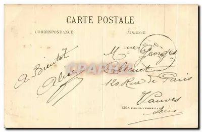 Park zamku w CHANTILLY — Dom Sylvie — ÉDIA Paris-Verbailles — Rewers