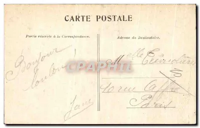 Chantilly — Zamek — Wydawca Paryż — Rewers