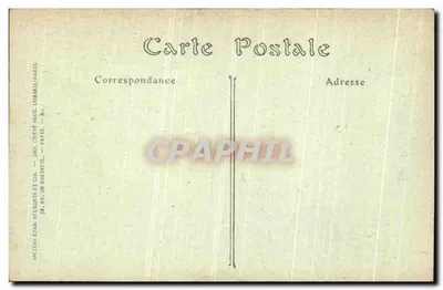 Castillo de Chantilly — Lado sureste — J. N. D. Hot. — Reverso