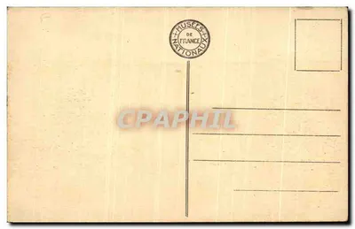 Zamek w Compiègne — widok z Placu Zbrojnego — Musées Nationaux de France — Rewers