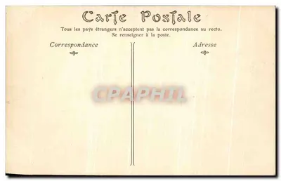Palácio de COMPIÈGNE — As Terrasses — ND Phot, n° 91 — Verso