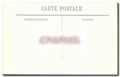 Compiègne — panorama zamku widziana z kościoła św. Jakuba — LL. — nr 158 — Rewers