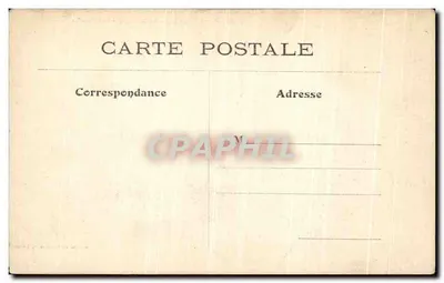 Stara pocztówka Chantilly Les Grandes Ecuries — Rewers
