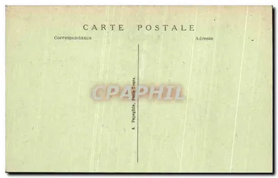 Zamek w Chantilly — Front i Kaplica — A. P. — Rewers