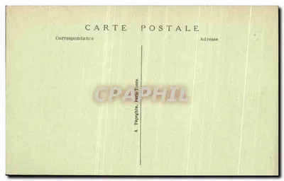 Zamek w Chantilly — Façada i kaplica — A. P. — Rewers