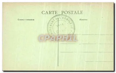 Las Compiègne — Las Zwycięstwa — Edit. Bourson - Cliché Hutin — Rewers