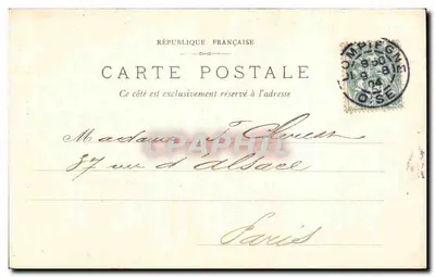 Compiègne - Katedra św. Jakuba — E.D. Compiègne, n°34 — Rewers