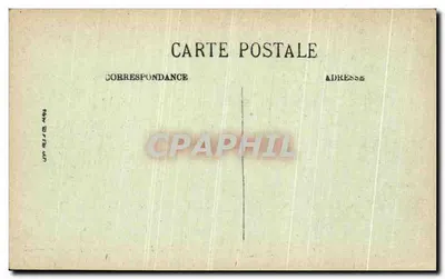 Compiègne — Zamek — Biblioteka Napoleona I — LL — Rewers