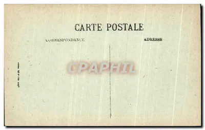 Zamek w Compiègne — Pokój spania Napoleona — LL. nr 28 — Rewers