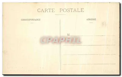 Sypialnia cesarza — Zamek Compiègne — E.D. - 10 — Rewers