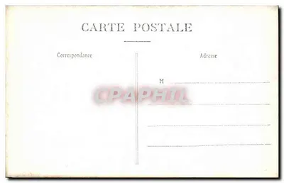 Zamek COMPIÈGNE — Pokój Marie-Antoinetty — Decelle — Rewers