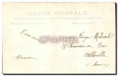 Compiègne — Urząd Miasta — Plac — Wydawca: Wydawnictwo Poczty — Rewers