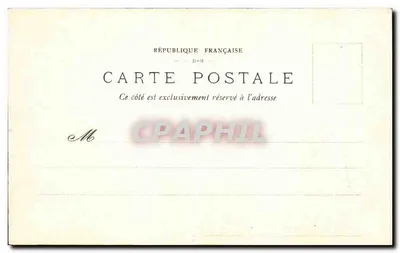 Zamek w Compiègne — Sala Strażników — F. D., Compiègne, n°23 — Rewers