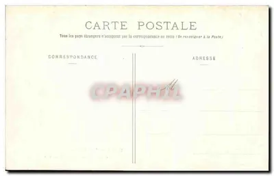 Sypialnia Napoleona — Zamek Compiègne — Décelle, Compiegne, nr 35 — Rewers
