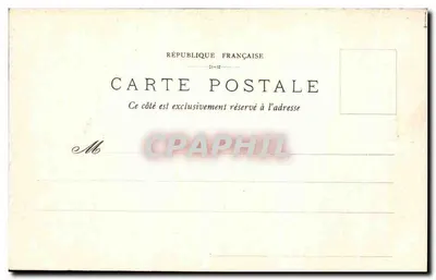 Zamek w Compiègne — Salony Marie-Antoinette — F. B. Compiègne, n°18 — Rewers