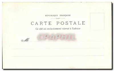Château de Compiègne — Chambre à coucher du Prince Impérial — F. D., Compiègne, n°21 — Rewers
