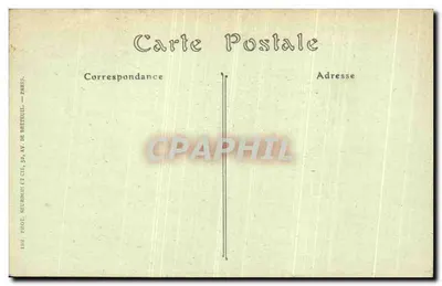 Pałac w Compiègne — Front główny — Fot. JND n°4 — Rewers