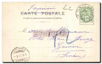Compiègne — Sala Festiwna — wydawca L. L. S. (Serie 404) — Rewers
