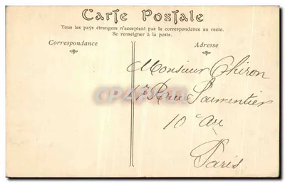 Castelo de Chantilly — A Sala do Príncipe de Condé — N.P. Fot. — Verso