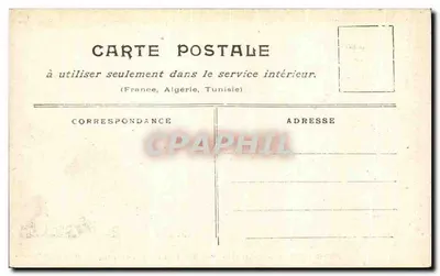 Paris inundado (janeiro de 1910) — Rue Saint-Charles (Grenelle) — Coleção Taride — Verso