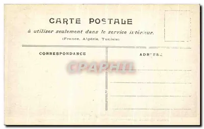 Paris inundado — Barragem de emergência (Quai Malacquis) — janeiro 1910 — Verso