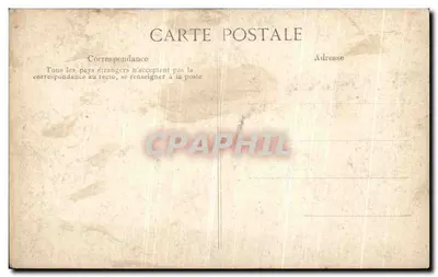 Cheia do Sena — 2 Janeiro 1910 — Rue des Usines — Editor E.P.D. — Verso