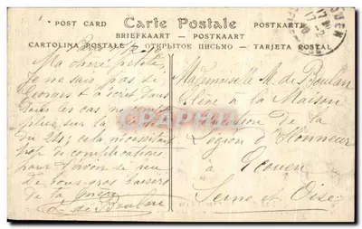 Paris — A Grande Cheia do Rio Sena (janeiro de 1910) — ND Phot, n°36 — Verso