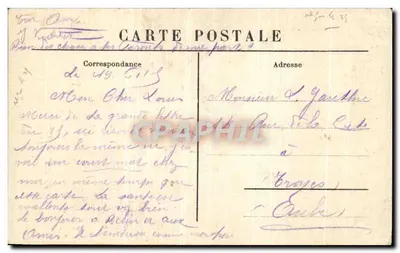 A missa do meio-dia celebrada por um padre soldado — A Invasão dos Bárbaros modernos - 33 — editor, Hautmont (Nord) — Verso