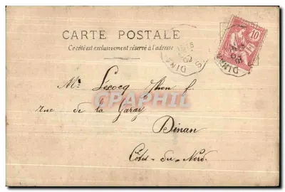 Ingresso Guislaine — Ritratto — Réatlinger Paris, serie 30 — Verso