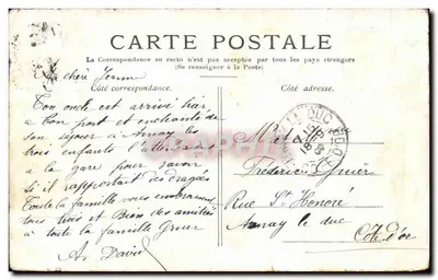 PARIS — Le Petit-Palais, Champs-Élysées — éditeur VOLTS, n° 502 — Verso