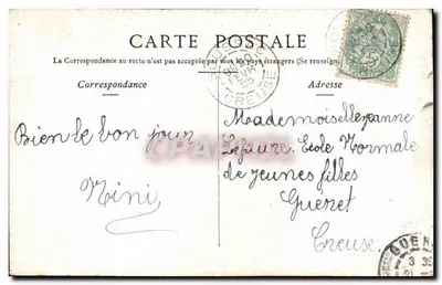 Paris - A grade do parque Monceau — editor não visível, número de série não visível — Verso