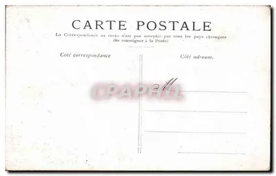 Paris — L'Opéra — Editora não identificada, número de série não visível — Verso