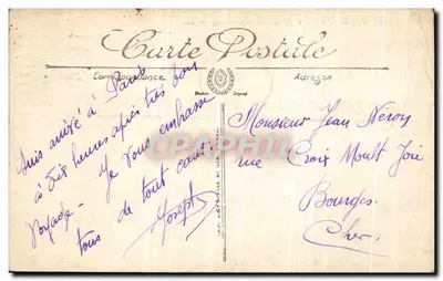 Parigi — Palazzo e Giardini del Luxembourg — LL. — N° 159 — Verso