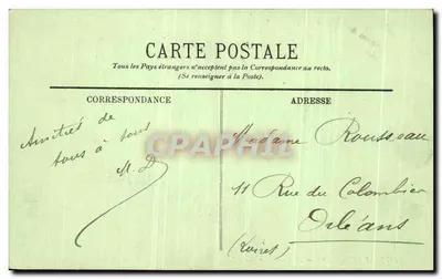 Paris (VIIIe) — A Madeleine — LL. — N° 1173 — Verso